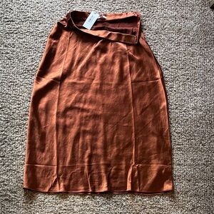Baltic Born Rust Midi Skirt